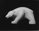 Figurin Isbjörn, Gefle Porslinsfabrik.