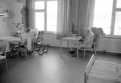 Interiör från ett pensionärshem i Örebro, långtidsvården. En