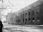 Branden i november 1912 i Gefle Porslinsbruk AB, Gävle.