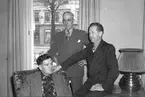 Kanadensare besök på Central Hotellet. 27 oktober 1948.