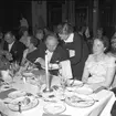 Ahlgrens Tekniska Fabrik AB, 70 årsjubileum.  Middag och medaljutdelning på Central Hotellet. 8 juni 1956.