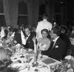 Ahlgrens Tekniska Fabrik AB, 70 årsjubileum.  Middag och medaljutdelning på Central Hotellet. 8 juni 1956.