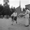 Hundutställning i Folkparken.
27 september 1955.