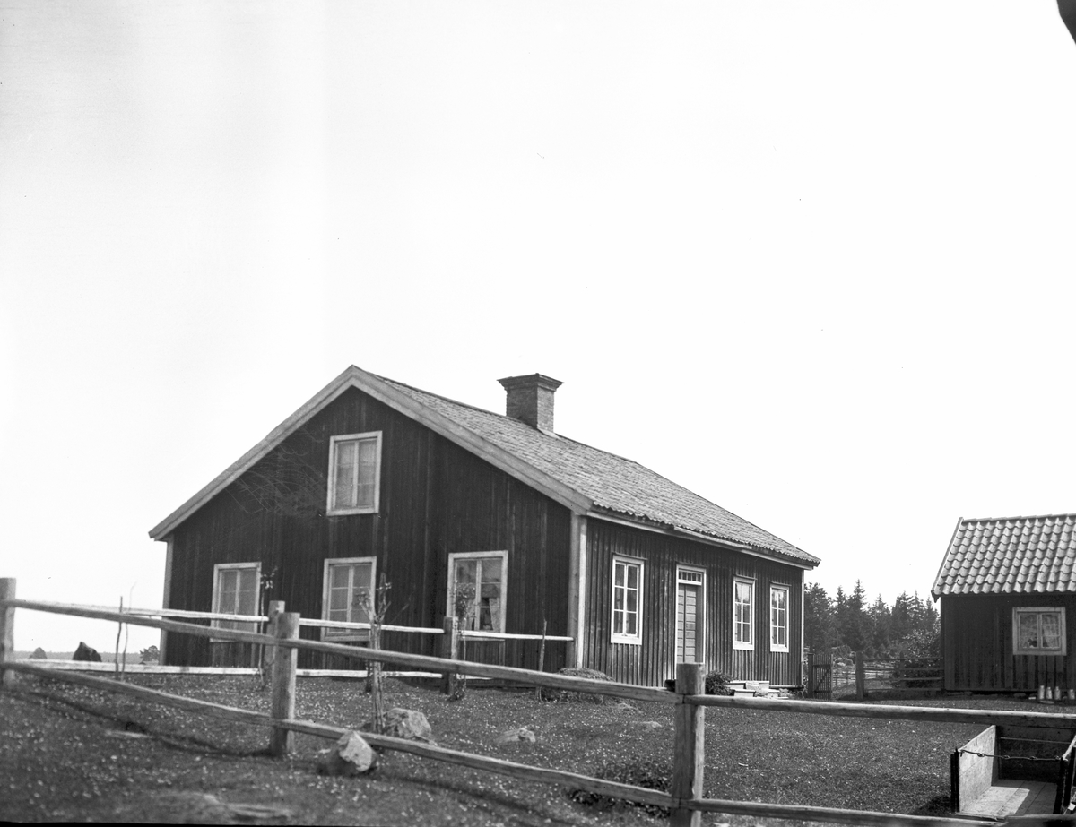 Stugorna vid Hemlingby. År 1906.