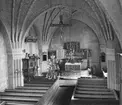 Interiör från Årsunda kyrka.