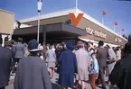 Valbo Köpcentrums invigning den 10 maj 1970.