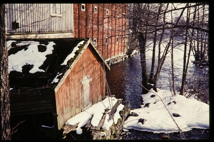 Gamla kvarnen i Helgevärma, Växjö 1957.