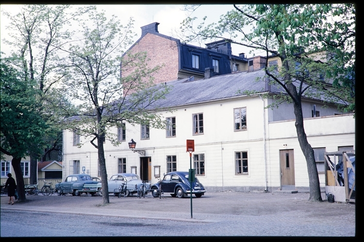 Gamla polishuset på Kronobergsgatan 5 i Växjö. 1963.