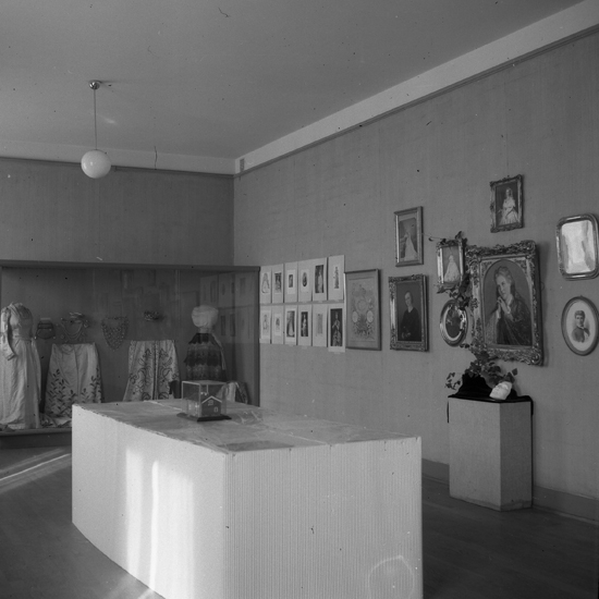 Ett av Christina Nilsson-rummen på Smålands museum.