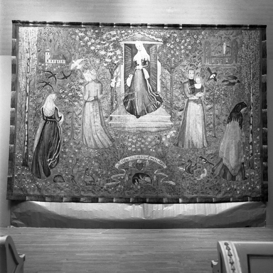 Elisabeth Bergstrand-Poulsen - utställning, 1952.