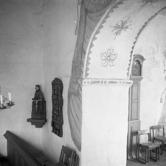 Interiör, Nöttja kyrka.