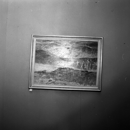 SM utställning Georg Lagerstedt. 1958.