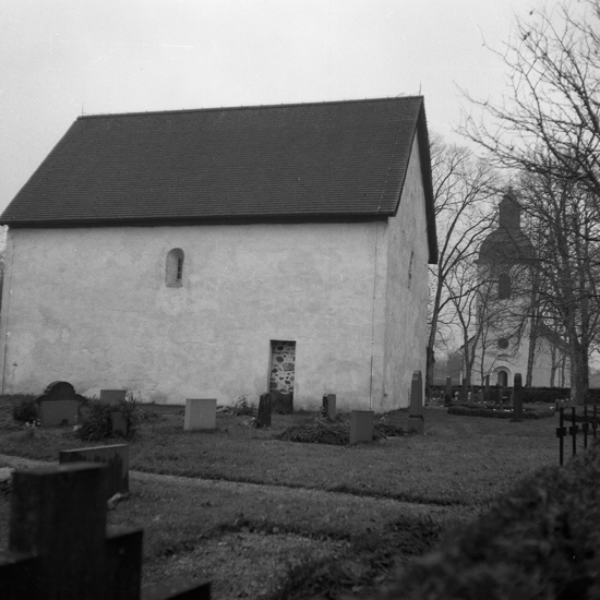 Dädesjö gamla kyrka. 1958