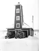 Brandstationen i Berg, Hamrånge. Foto 1940-50-tal.