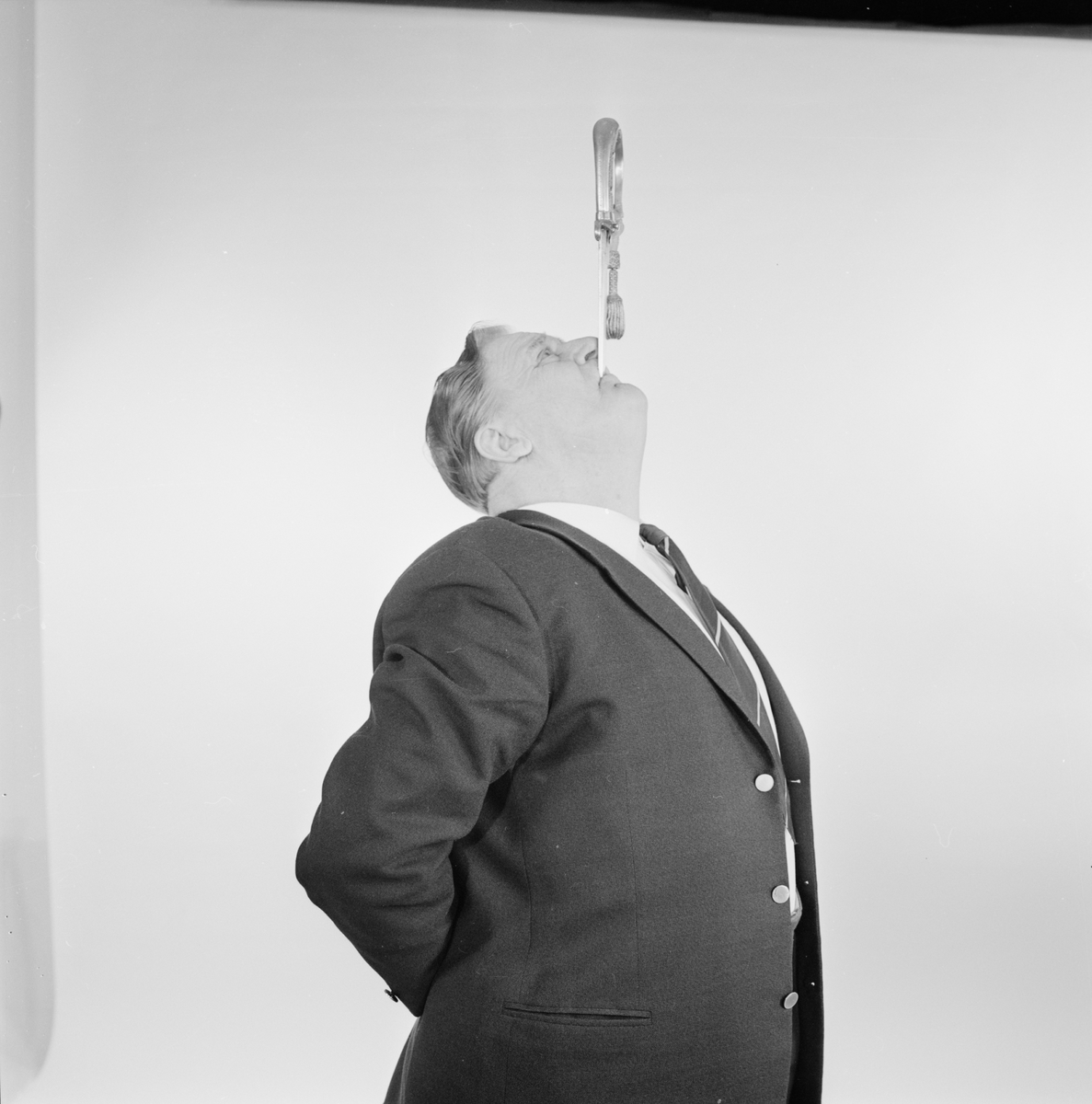 Svärdslukare Wickman, Uppsala, april 1963