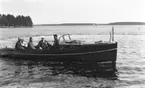 Gävle Segelsällskap. Motorbåt. År 1925.