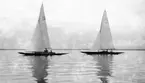 Gävle Segelsällskap. Norrlandsregattan.  År 1928.  Gefle Segelsällskap stod som arrangör för Norrlandsregattan.