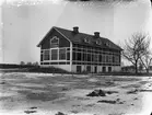 Åsmundshyttans folkskola. Foto ca 1920.