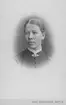 Hanna Rehnström, 1858 - 1942, vid Högre Flickskolan i Gävle.