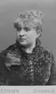 Hilda Wallin, 1884.