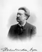 Robert Nordin. Född 7 juni 1845, död 28 juni 1924.           Bankdirektör, Gefle Stads Sparbank.