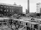 Korsnäs AB, Karskär
Gjutningar för nya sileriet
År 1923 brann sågen och ett nytt sågverk byggdes upp.
År 1925 byggdes den första pappersmaskinen

25 augusti 1930