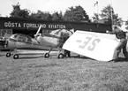 A-B. Gösta Forslund Aviation. Gävle 28 maj 1947.