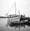 Skolresa, utflykt till Eggegrund med M/S Britt. 29 augusti 1950.