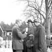 Frivilliga Befälsutbildningsförbundets 40 årsjubileum. 15 april 1951. Skyttetävlingar.