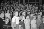 Barnsångarting på Rotundan, Folket Park. Gävle 27 maj 1951.