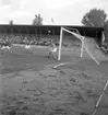 Fotboll på Strömvallen mellan Gästrikland - Dalarna. 29 juni 1951.