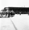 Bandymatch Forsbacka - Edsbyn. 3 februari 1952.