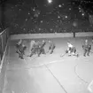 Ishockeymatch, final. GGIK - Södertälje. 31 januari 1952.