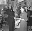 Tobaksmonopolet, medaljutdelning. Maj 1952.