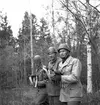 Poliser på militärutbildning. 14 maj 1952.