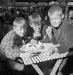 Olympiad för barn i Boulognerskogen. 24 augusti 1952.