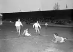 Fotboll, GIF - Spånga. 19 oktober 1952.