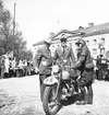 6-dagars motorcykeltävling. Den 13 maj 1950