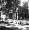 Cirkus Scotts föreställning vid lasarettet. Juni 1943