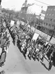 Första majdemonstration. Den 1 maj 1943