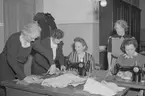 Sykurs på Brynässkolan. Den 3 maj 1943. Reportage för Norrlandsposten