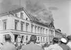 Konsum Alfa. Eldsvåda. Den 17 Juli 1946