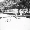 Stenebergsparken. Brynäs. Reportage för Arbetarbladet. Juli 1939