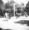Stenebergsparken. Brynäs. Reportage för Arbetarbladet. Juli 1939