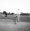 Fotbollsmatch. År 1936