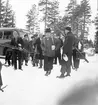 Reportage för Gefle Dagblad. Skidtävling. Distriktmästerskap och 3 milen. År 1936