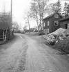 Bilolycka vid Åsbyggeby. Maj 1937