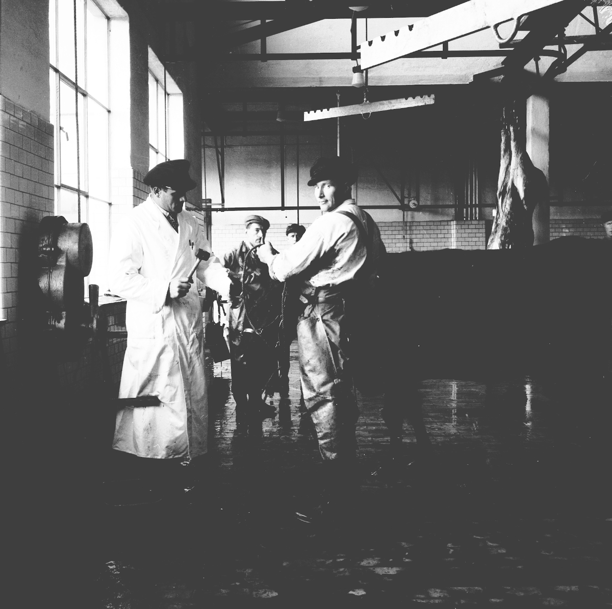 Slakthuset, Valbo. Oktober 1937




