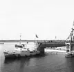 Den 21 april 1961. Gävle Varv. Regalskeppet 