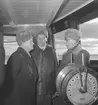 Den 27 januari 1954. Provtur med båten M/S Lombardia